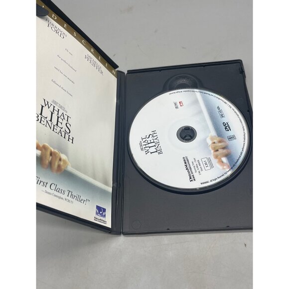 What Lies Beneath DVD English copyright Dreamworks and 29th Century Fox READ - Picture 3 of 3